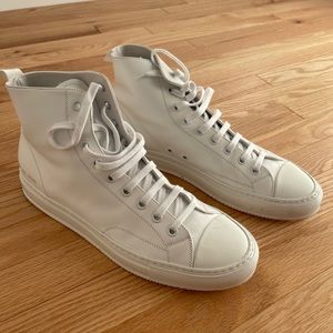 Common Projects Tournament Hi-top Sneakers - White
